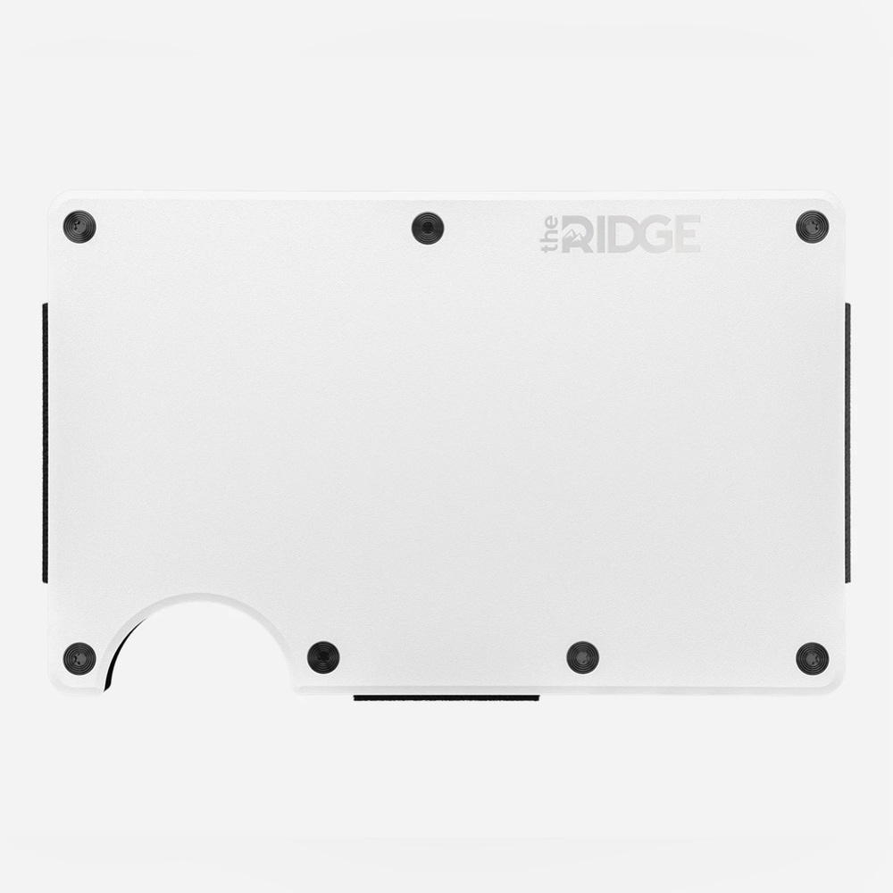 Ridge wallet: polar white: brand new in the box!
